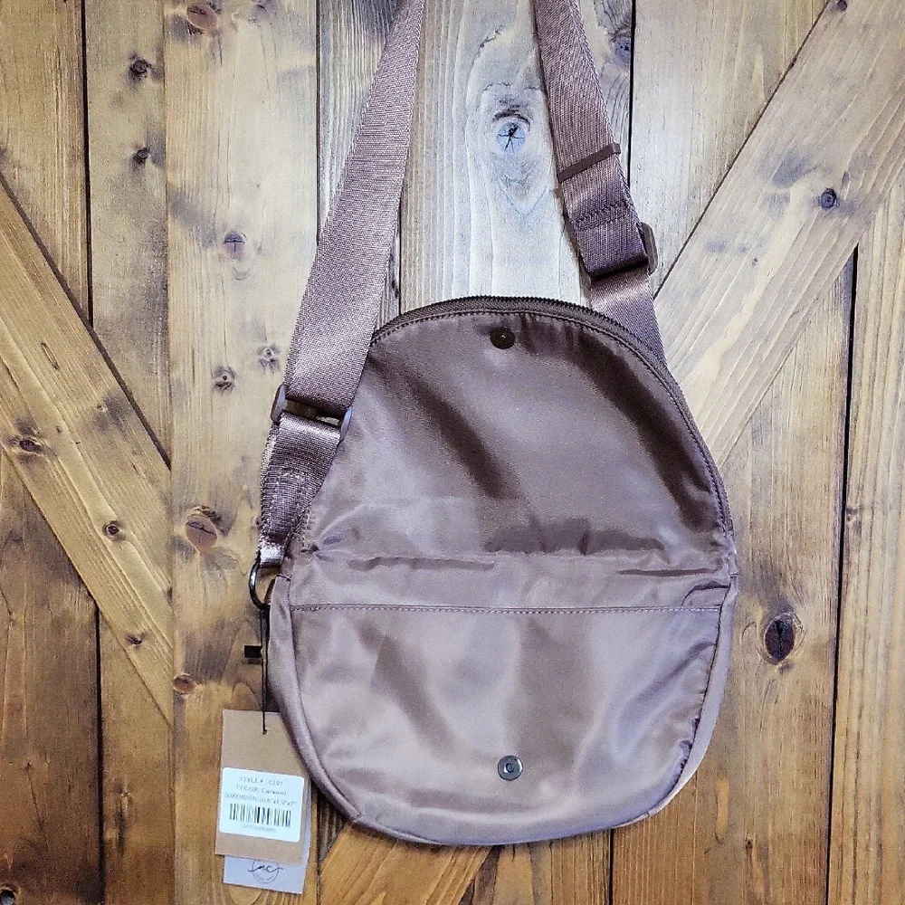 Stylish Tan Crossbody Bag